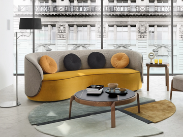 FUSION BEAN - 3 seater sofa by CTS SALOTTI - view 2